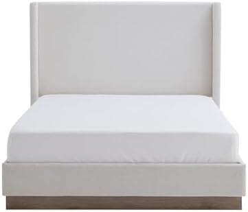 King Boucle Bed Frame with 53.1" Tall Headboard - Image 3