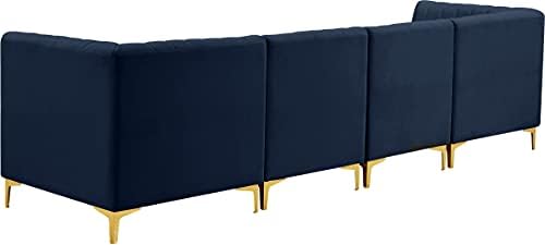 Meridian Furniture 604Navy-S119 Alina Collection Modern | Contemporary Navy - Image 7