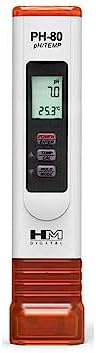 HM Digital PH Meter PH-80 Handheld Water Resistant Water Quality Tester Pen - Image 3