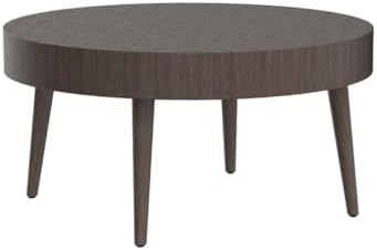 SUNBURY Coffee Table Set, Morden Round Coffee Table Set of 2, Livingroom Table - Image 5