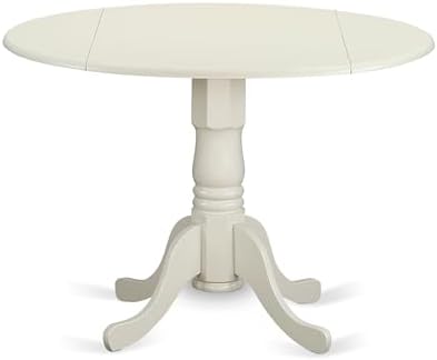 East West Furniture DLT-WHI-TP Dublin Modern Kitchen Table by EastWestFurniture