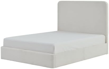 Queen Upholstered Bed Frame, Canter Modern Floor Platform Bed - Image 5