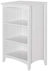 Shaker Style 3 Shelf Bookcase / Solid Wood / 36" High / Adjustable Shelving / - Image 4