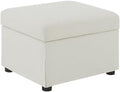Coaster Winter Living Room Upholstered Storage Ottoman by CoasterFineFurniture