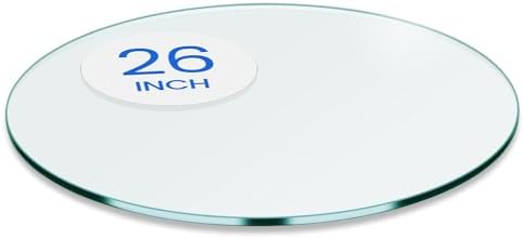 Dulles Glass 26 inch Round Glass Table Top by DullesGlass