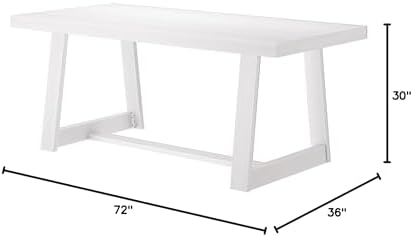 Plank+Beam Classic Dining Table, 72 Inch - Image 2