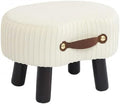 Foot Stools Small, Velvet Footrest by Leesingdo