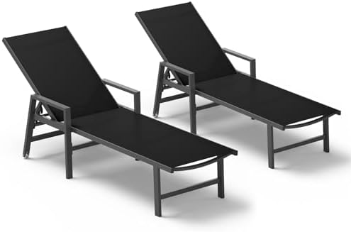 Patio Chaise Lounge Chair Outdoor by Vexwalx