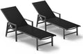 Patio Chaise Lounge Chair Outdoor by Vexwalx