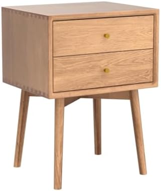 Night Stand, Midcentury Modern Solid Wood Nightstand - Image 5