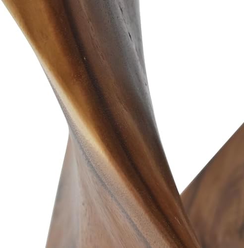 Steve Silver Furniture Solona Solid Wood Side Table, Acacia Whimsical Carved - Image 6