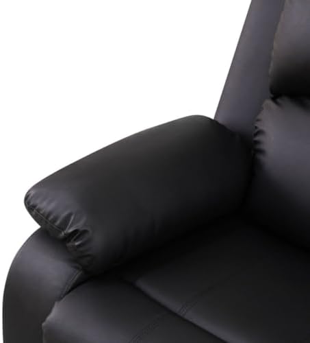 Reclining Sectional Sofa Set, L Shaped PU Leather Recliner Couch - Image 4