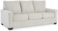Signature Design by Ashley Queen Sleeper Sofa, Pull Out Couch, Snow White by Unknown