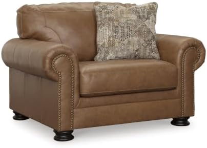 Signature Design by Ashley Carianna Oversized Leather Accent Chair by Unknown