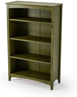 Camaflexi Shaker Style 4 Shelf Bookcase/Solid Wood / 48" High/Adjustable by Camaflexi