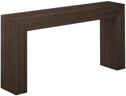 Plank+Beam Grand Console Table, 66 Inch, Walnut Wirebrush - Image 4