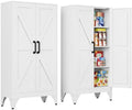 Letaya Metal Storage Cabinet, Small White Kitchen Pantry, by LetayaMetalCabinets