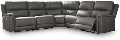 Signature Design by Ashley Burnley 5-Piece Power Reclining Sectional - Image 2