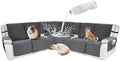Waterproof Sectional Reclining Couch Covers L Shaped Recliner Sectional Sofa by ROFASVCO