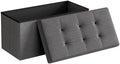 SONGMICS 30 Inches Folding Storage Ottoman Bench, Load 660 lb by SONGMICSbySONGMICSHOME