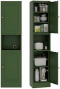 67" Tall Metal Storage Cabinet by XIUSVON