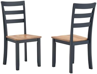 Signature Design by Ashley Gesthaven Ladder Back Dining Chairs by Unknown