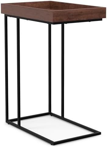 SIMPLIHOME Gallagher Solid Mango Wood and Metal 12 inch Wide Rectangle by SimpliHome