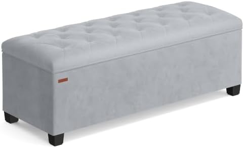 SONGMICS Storage Ottoman Bench, Foot Rest by SONGMICSbySONGMICSHOME