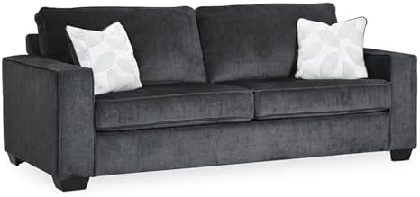 Signature Design by Ashley Altari Queen Sofa Sleeper Couch, Slate Gray by Unknown