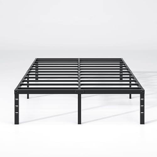 NEW JETO Metal Bed Frame, King Size Bed Frame - Image 4