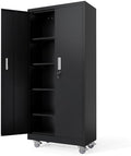VINGLI Rolling Metal Storage Cabinet by VINGLI