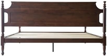 Solid Wood Queen Size Platform Bed Frame - Image 6