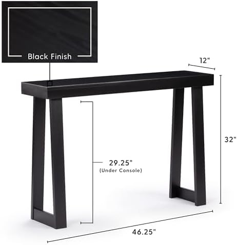 Plank+Beam Classic Console Table, 46 Inch - Image 2
