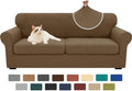 XINEAGE 3-Piece Stretch Sofa Cover, Washable Couch Covers by XINEAGE