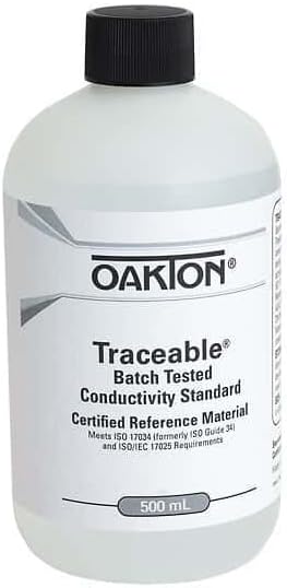 Oakton Traceable® CRM Conductivity and TDS Standard, Batch-Tested by Cole-Parmer