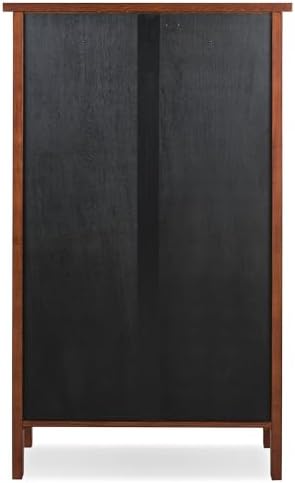 Leick Home 82262 Mission Mantel Height Bookcase - Image 6