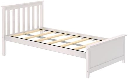 Plank+Beam Solid Wood Twin Bed Frame, Platform Bed - Image 4