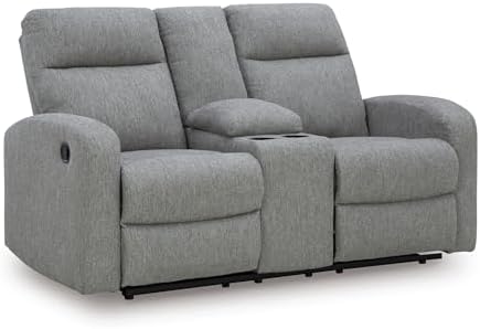 Signature Design by Ashley Reclining Loveseat Sofa Couch by Unknown