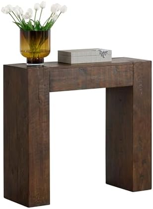 Alaterre Furniture Stockyard Solid Wood Console Table, 36 Inch - Image 6
