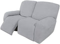 Easy-Going 6 Pieces RV Recliner Loveseat Sofa Slipcover Silver Gray by Easy-Going