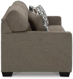 Signature Design by Ashley Chenille Sofa, Chocolate Brown - Image 5