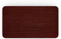 24" x 42" Rectangular Reversible Cherry/Black Laminated Table Top, Commercial by Mix.Home