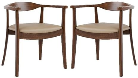 Furniture of America Nazaen I Mid-Century Modern Solid Wood 245-inch Side by FurnitureofAmerica