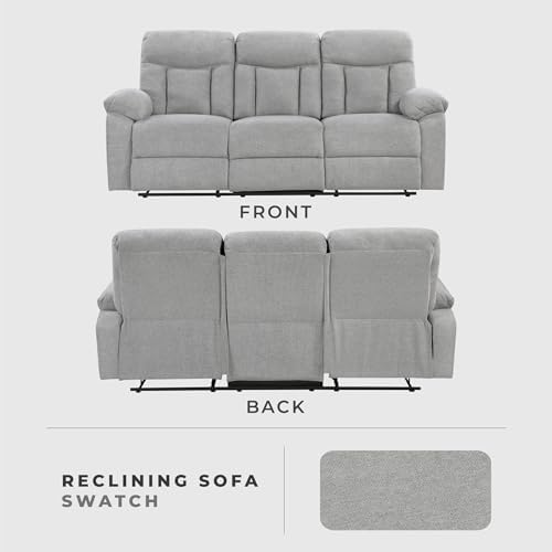 Lexicon Manual Double Recliner Couch - Image 6