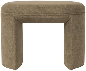 HomePop 24" Quinn Modern Ottoman by HomePop