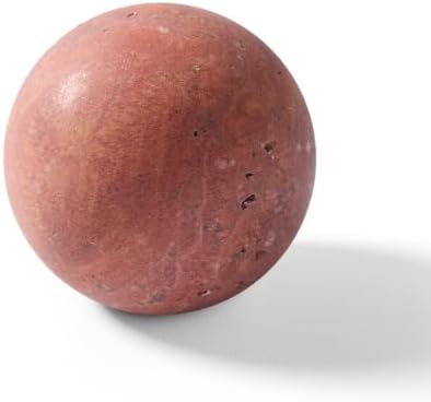 Natural Marble Round Cabinet Knobs, 1.2" Diameter by BUICCE