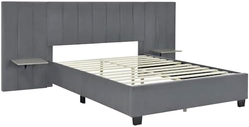 Queen Size Upholstered Bed Frame - Image 7