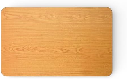 30" x 48" Rectangular Reversible Walnut/Oak Laminated Table Top, Commercial by Mix.Home