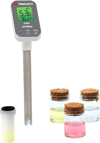 Triplett PH325 Long Tube Stem pH Meter Tester Pen - Image 3