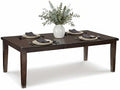 Signature Design by Ashley Haddigan Dining Extension Table, Seats 6-8 by Unknown